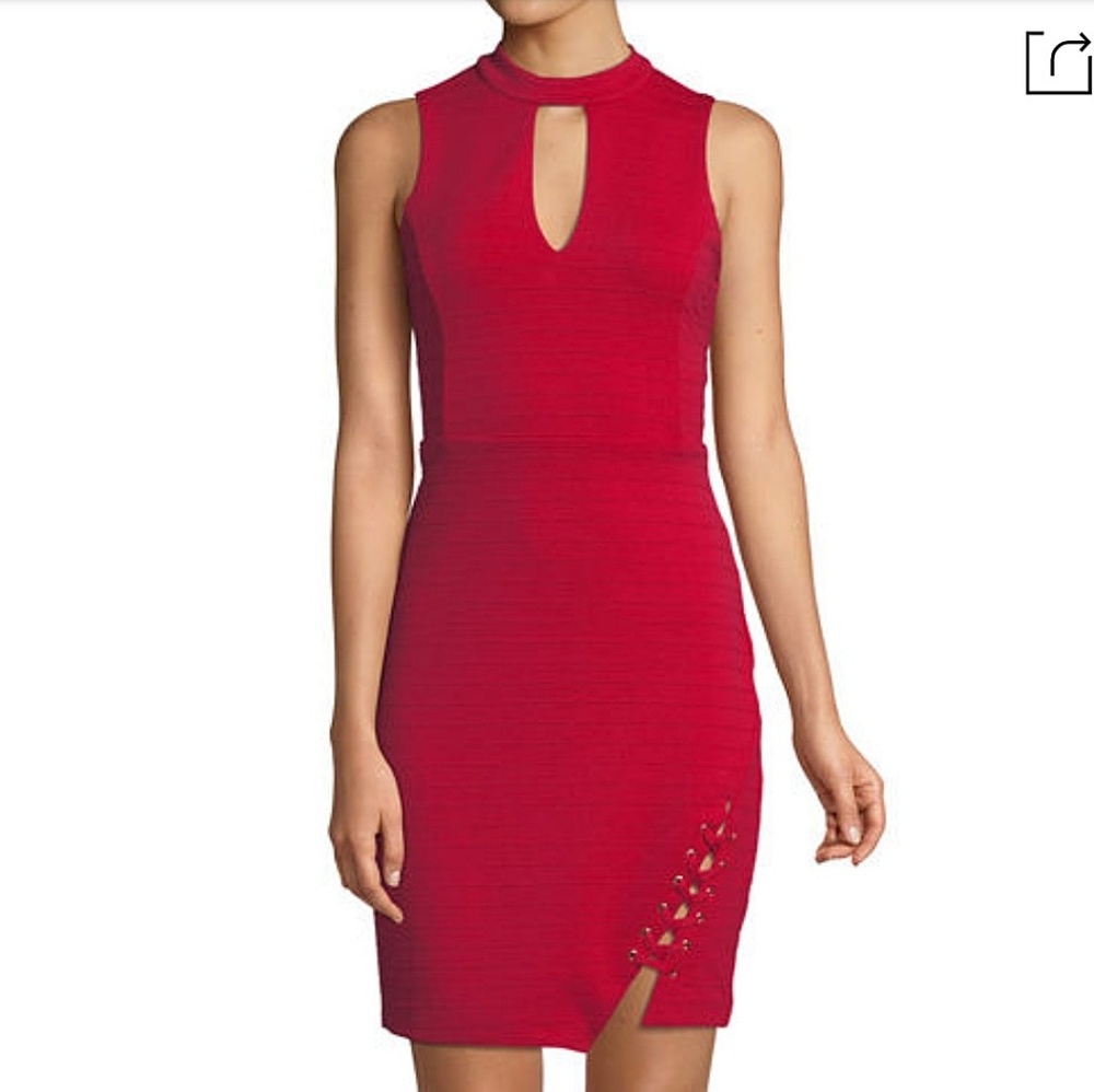 Bebe $129 NWT red dress